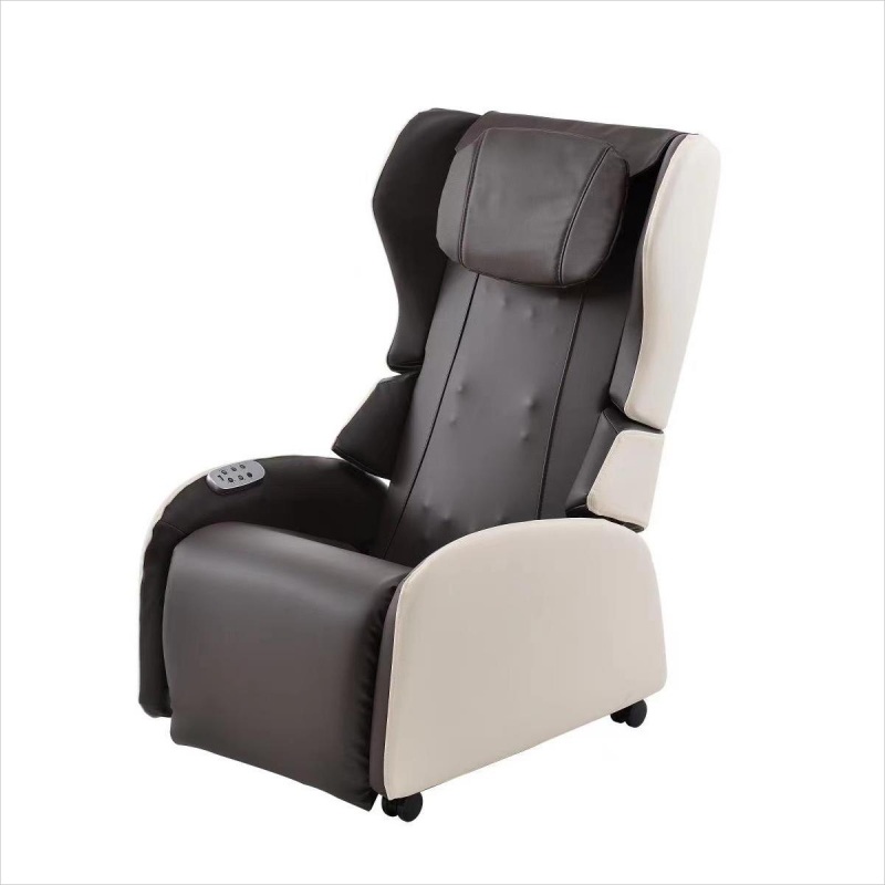Foldable Small Massage Chair Leather Armchair For Home Hotel Multifunctional Electric Chair Heat Recliner Sofa Chair 