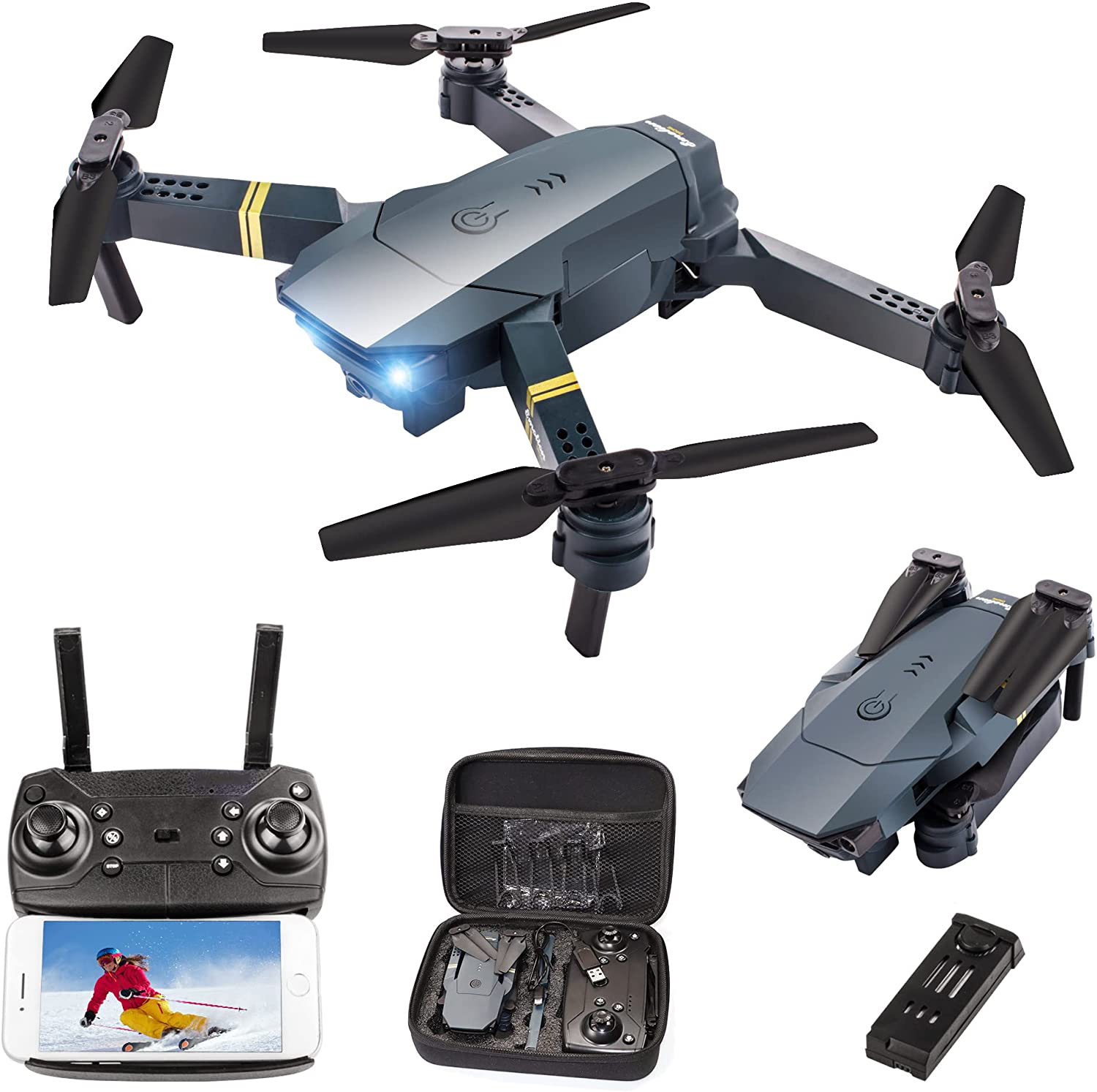 E58 Cheap Price Hot Selling Foldable Long Flying Range Distance Battery Wifi Rc Video Hd Mini 4k Camera Drone 